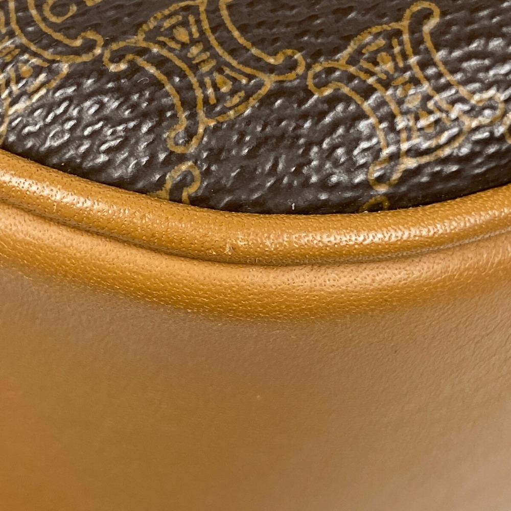 Celine Macadam Pattern Canvas Shoulder Bag Brown - image 3